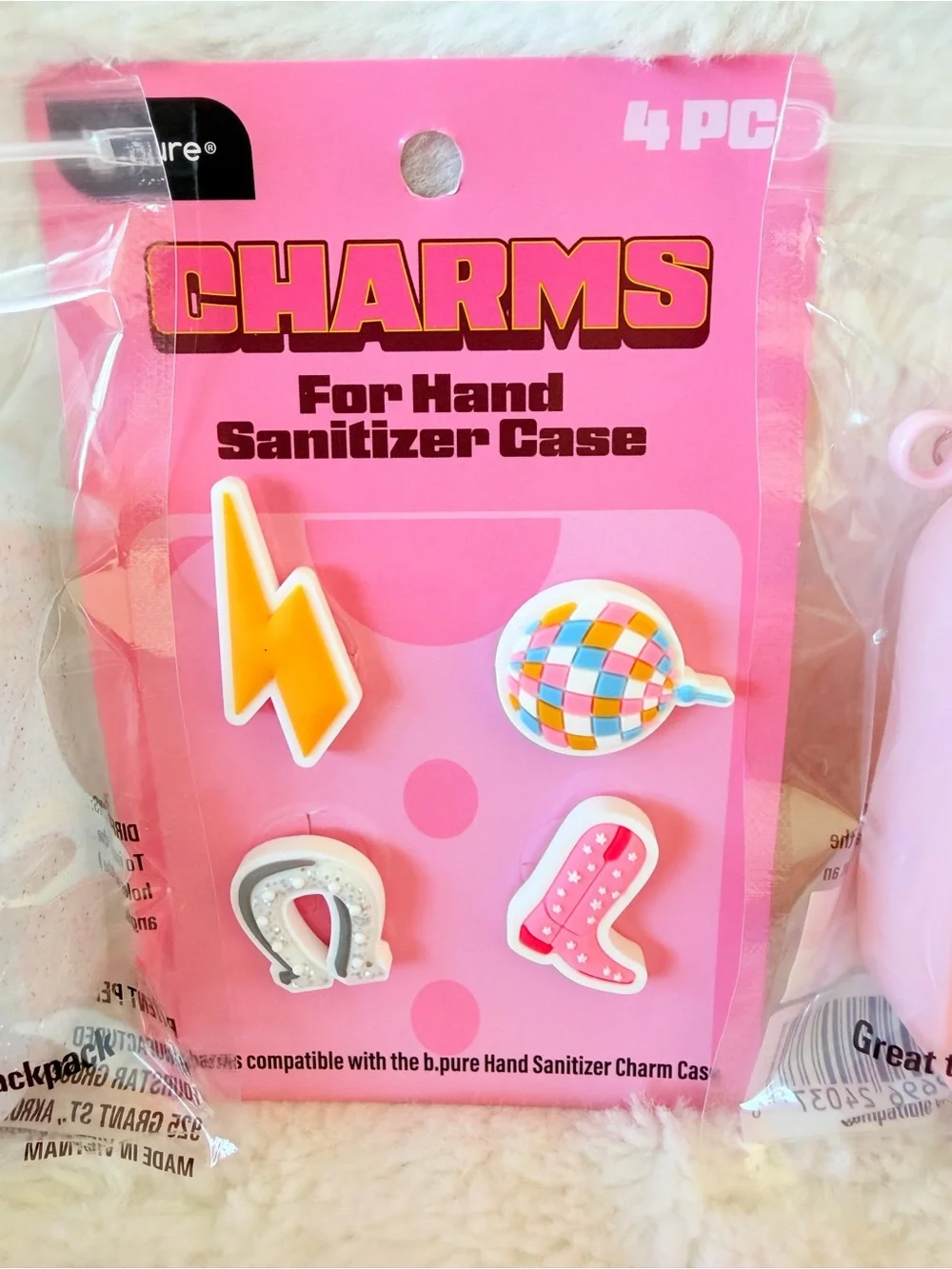 b.pure Viral Charm Hand Sanitizer Case & Spray 5-Pc Bundle Set - Picture 4 of 5